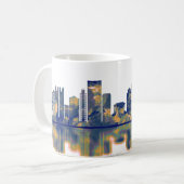 Hanoi Skyline Kaffeetasse (Vorderseite Links)