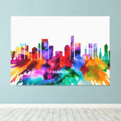 Hanoi Skyline Leinwanddruck (Insitu (Holzboden))