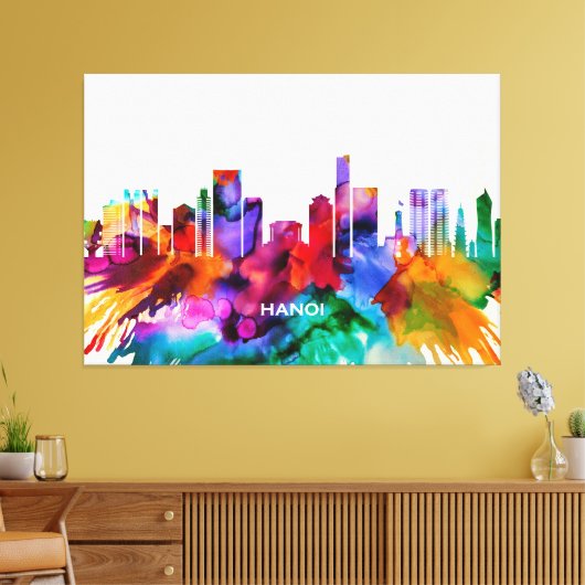 Hanoi Skyline Leinwanddruck (Insitu (Wohnzimmer))