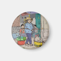 Hanoi Street Hawker Vietnam