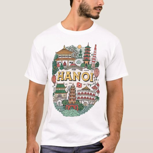 Hanoi T-Shirt (Vorderseite)