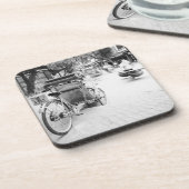 Hanoi Vietnam, Cyclo in Old Hanoi Getränkeuntersetzer (Linke Seite)