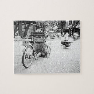 Hanoi Vietnam, Cyclo in Old Hanoi Puzzle