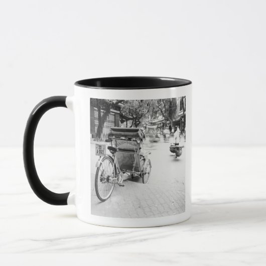 Hanoi Vietnam, Cyclo in Old Hanoi Tasse (Links)