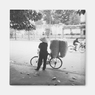 Hanoi Vietnam, Fahrradlieferantin (NR) Magnet