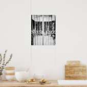 Hanoi Vietnam, Hanoi Hilton Prison Cell Detail Poster (Küche)