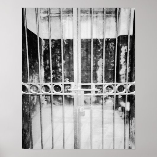 Hanoi Vietnam, Hanoi Hilton Prison Cell Detail Poster (Vorne)