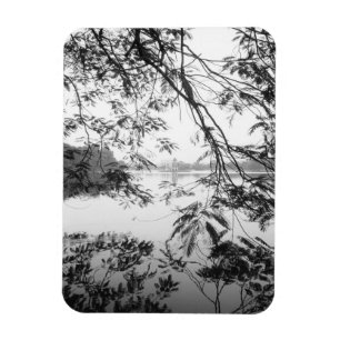 Hanoi Vietnam, Hoan Kiem Lake View Magnet