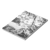 Hanoi Vietnam, Hoan Kiem Lake View Notizblock (Rotiert)