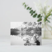 Hanoi Vietnam, Hoan Kiem Lake View (NR) Postkarte (Stehend Vorderseite)