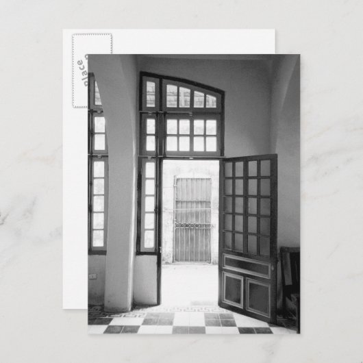 Hanoi Vietnam, Inside Hanoi Hilton Prison Postkarte (Vorne/Hinten)