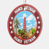 Hanoi Vietnam Keramik Ornament (Links)