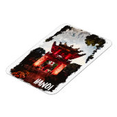 Hanoi Vietnam Literaturtempel Magnet (Linke Seite)