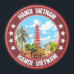Hanoi Vietnam Magnet<br><div class="desc">Hanoi Vietnam</div>