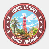 Hanoi Vietnam Magnet (Vorne)