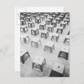 Hanoi Vietnam, Plastikstühle im Tempel der Postkarte (Vorne/Hinten)