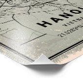 Hanoi Vietnam Print Poster Canvas (Ecke)