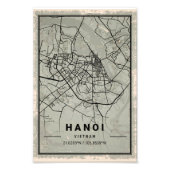 Hanoi Vietnam Print Poster Canvas (Vorne)