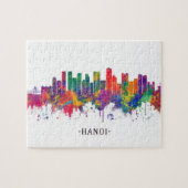 Hanoi Vietnam Skyline Puzzle (Horizontal)