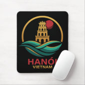 Hanoi Vietnam Südostasien Mousepad (Mit Mouse)