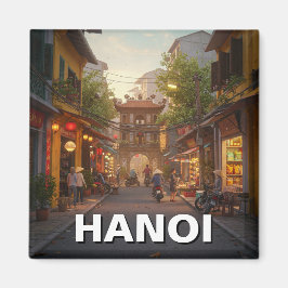 Hanoi Vietnam Travel Magnet