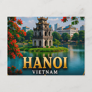 Hanois Seereiz vietnamesisches Erbe Postkarte