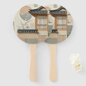 Hanok Fächer (Vorne und Hinten)