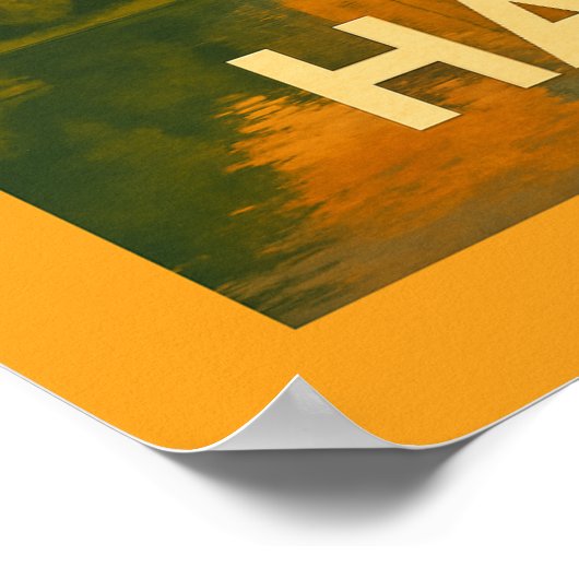 Hanover Germany City Art Poster (Ecke)