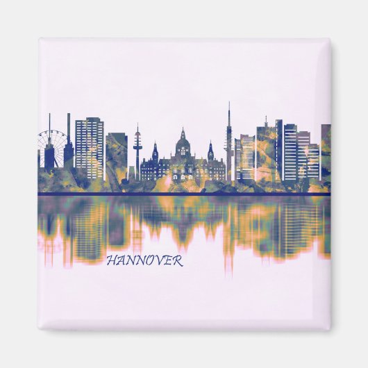 Hanover Skyline Magnet (Vorne)