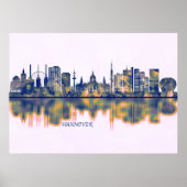 Hanover Skyline Poster (Vorne)