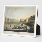 Hanover Square, engraved by Robert Pollard (1755-1 Fotoplatte (Seite)