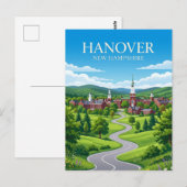 Hanover USA Postkarte (Vorne/Hinten)