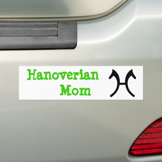 Hanoverian Mama - Autoaufkleber (Auf Auto)
