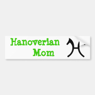 Hanoverian Mama - Autoaufkleber
