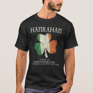 Hanrahan Familienname Irland T-Shirt