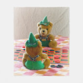 Hans and Yodel Fleecedecke (Vorderseite)