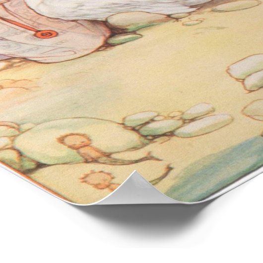 Hans Andersens Märchen von Mabel L. Attwell Poster (Ecke)