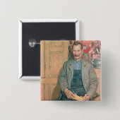 Hans Arnbom, der Tischler Button (Vorne & Hinten)