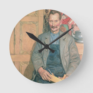 Hans Arnbom, The Carpenter Runde Wanduhr