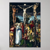 Hans Baldung Grien Die Kreuzigung Christi Poster (Vorne)