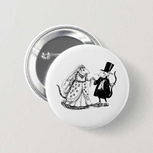 Hans Christian Andersen-Geschichte 2 Button (Vorne & Hinten)