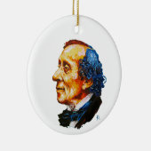 Hans Christian Andersen painting Keramik Ornament (Rechts)