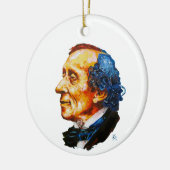 Hans Christian Andersen painting Keramik Ornament (Links)
