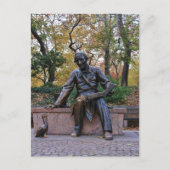 Hans Christlich Andersen, Central Park, NYC Postkarte (Vorderseite)
