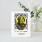 Hans Christlich Andersen Postkarte (Stehend Vorderseite)