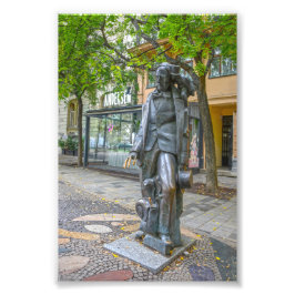 Hans Christlich Andersen Statue, Bratislava, Slowa Fotodruck