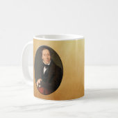 Hans Christlich Andersen Zitat Kaffeetasse (Vorderseite Links)