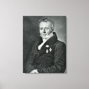 Hans christliches Orsted, graviert von Kaufmann Leinwanddruck
