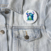 Hans - Der großäugige Knurrer Button (Beispiel)