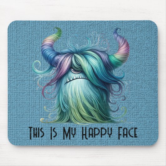 Hans - Ein Mit Augen Monster nach Maß Mousepad (Vorne)